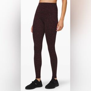 Lululemon Align Pant 28" Formation Camo Dark Adobe Multi W5BSZS size 2